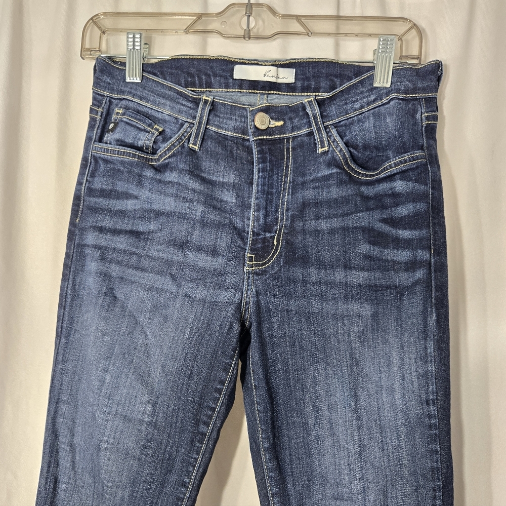 Kancan Skinny Jeans Dark Wash Sz 28 - Picture 2 of 10